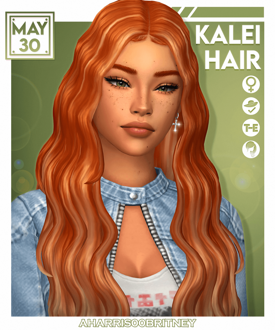 Скриншот мода Прическа Kalei